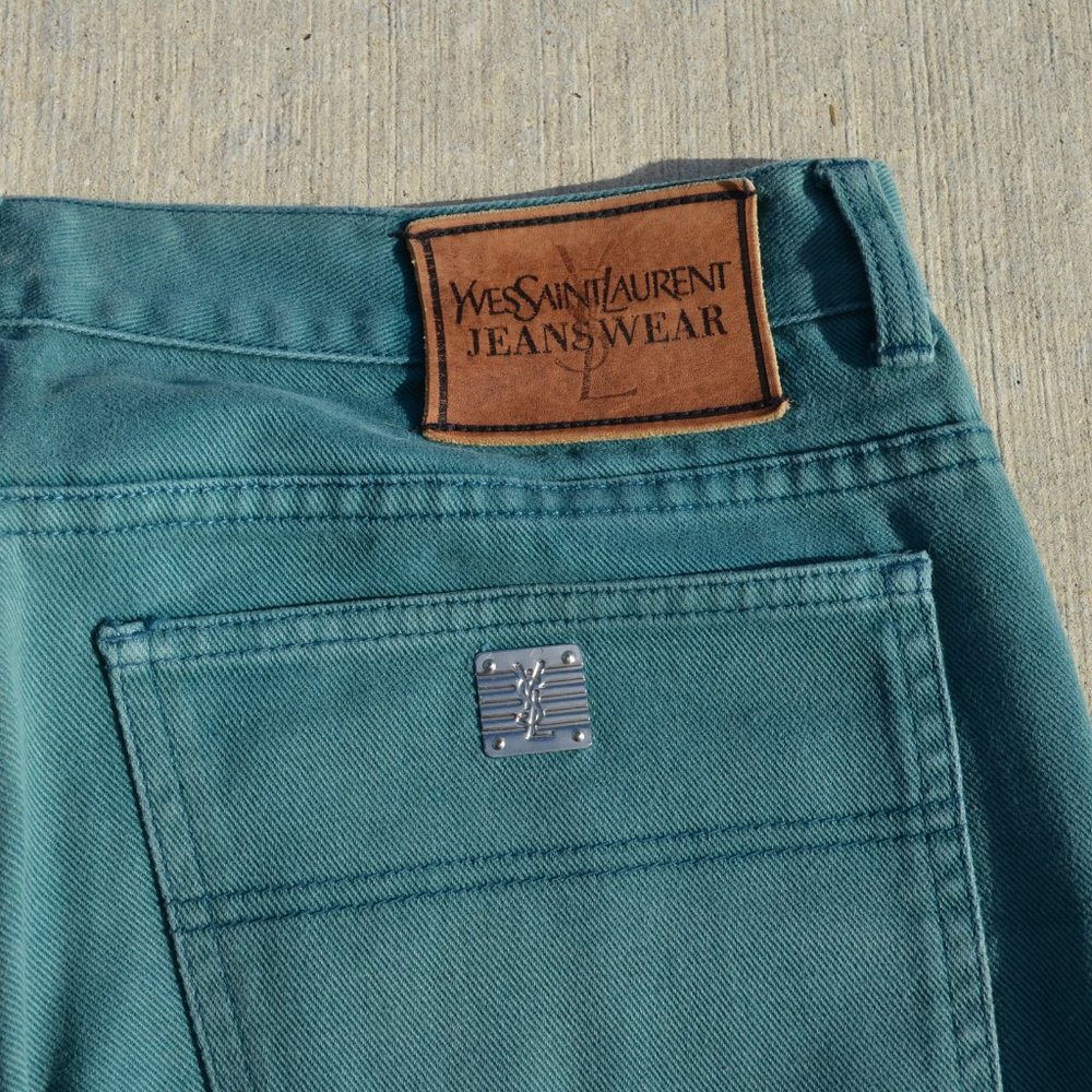 Vintage Ysl Pour Homme Yves Saint Laurent Jeans - image 4